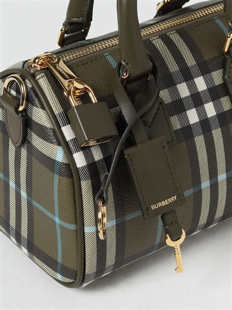 burberry bowling bee bag|burberry vintage check bag.